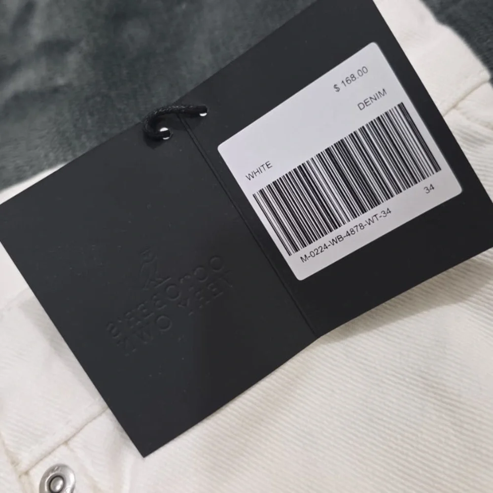 October Very Own - OVO White Slim Fit Jeans - Picture 3 of 7